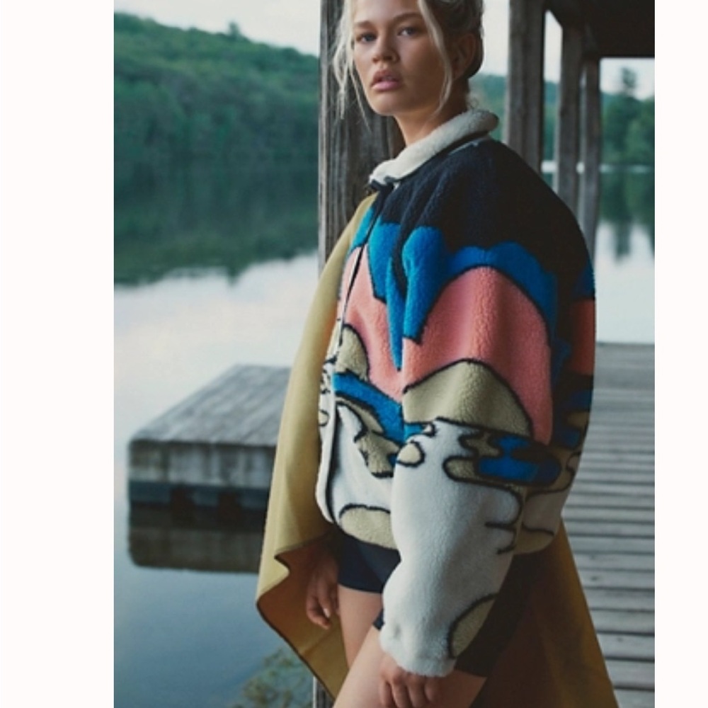 Free people hit the slopes rare sold out dream chaser sunset